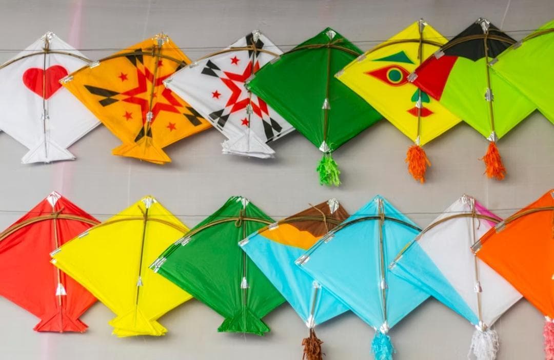 Colorful kites