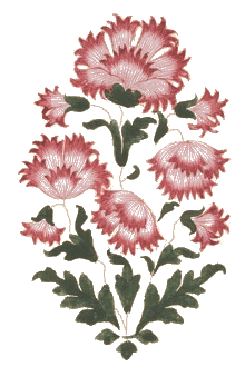 Flower Branch ornament