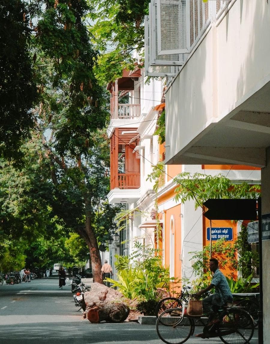 Street of Pondicherry