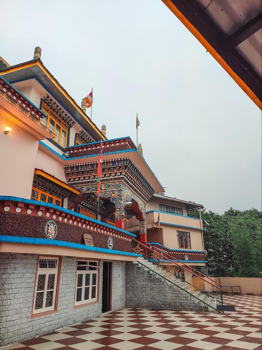 Side angle of Ghoom Monastery